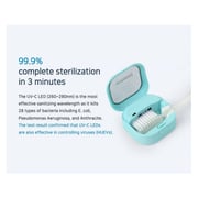 Ultrawave TS-02P Portable Toothbrush Sterilizer Pink Ultrawave TS-02P Portable Toothbrush Sterilizer Pink