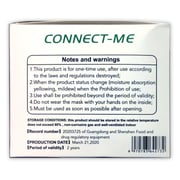 Connect-Me Disposable Respirator 3ply Face Masks 50pcs Box