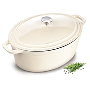Lamart Casserole With Lid 33cm Cream LT1062 Lamart Casserole With Lid 33cm Cream LT1062