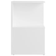 Vidaxl Bedside Cabinets 2 Pcs White 35x35x55 Cm Chipboard Vidaxl Bedside Cabinets 2 Pcs White 35x35x55 Cm Chipboard
