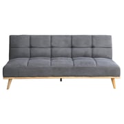 HomeStyle Edvin 3 Seater Sofa Bed Grey HomeStyle Edvin 3 Seater Sofa Bed Grey