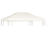 Vidaxl Gazebo Cover Canopy Replacement 310 G / M² Cream White 3 X 4 M Vidaxl Gazebo Cover Canopy Replacement 310 G / M² Cream White 3 X 4 M