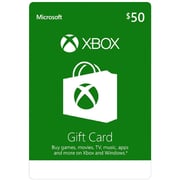 Microsoft Xbox Gift Card $50 USD Online Product Code Microsoft Xbox Gift Card $50 USD Online Product Code