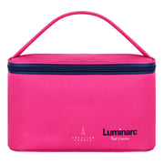 Luminarc P4498 Rectangle Pure Box 3 Pcs Set With Lunch Bag