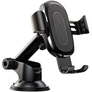 Baseus Car Charger Gravity Car Mount With Inductive Charger Qi (black) Baseus Car Charger Gravity Car Mount With Inductive Charger Qi (black)