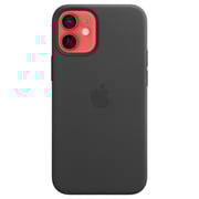 Apple iPhone 12 mini Leather Case with MagSafe - Black Apple iPhone 12 mini Leather Case with MagSafe - Black