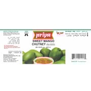 Priya Sweet Mango Chutney 340g (Pack Of 1pc) Priya Sweet Mango Chutney 340g (Pack Of 1pc)