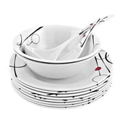 Royalford RF6718 Melamine Dinner Set 45 Pcs Royalford RF6718 Melamine Dinner Set 45 Pcs