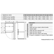 Siemens Bottom Freezer 578 Litres KG76NDI30M Siemens Bottom Freezer 578 Litres KG76NDI30M