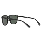 Emporio Armani matt Black Plastic Men Sunglasses EA-4109-575671