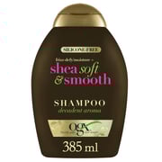 OGX Shampoo Frizz-Defy/Moisture + Shea Soft & Smooth Silicone-Free 385ml OGX Shampoo Frizz-Defy/Moisture + Shea Soft & Smooth Silicone-Free 385ml