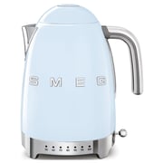 Smeg Kettle 1.7 Litres ,Variable Temperature ,Pastel Blue KLF04PBUK Smeg Kettle 1.7 Litres ,Variable Temperature ,Pastel Blue KLF04PBUK