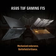 Asus F15 FX507ZE-HN031W Gaming Laptop - Core i7 16GB 512GB 4GB Win11 15.6inch FHD Grey NVIDIA GeForce RTX 3050 Ti English/Arabic Keyboard