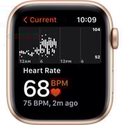 Apple Watch SE GPS+Cellular 40mm Gold Aluminium Case Maize/White Sport Loop Apple Watch SE GPS+Cellular 40mm Gold Aluminium Case Maize/White Sport Loop