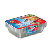 Buy Fun® Indispensable Aluminium Containers with Lids 1060CC – Pack of ...