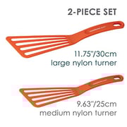 Rachael Ray Kitchen Tools And Gadgets Nylon Cooking Utensils / Spatula / Fish Turners - 2 Piece, Blue Rachael Ray Kitchen Tools And Gadgets Nylon Cooking Utensils / Spatula / Fish Turners - 2 Piece, Blue