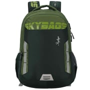 Skybag BPFIGE2GRN, Figo Extra 02 Unisex Green School Backpack 30 Litres
