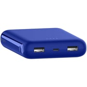 Mophie Power Bank Power Boost XL Portable Charger 10400 MAH - Blue / Cobalt Mophie Power Bank Power Boost XL Portable Charger 10400 MAH - Blue / Cobalt