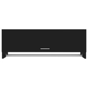 Vidaxl Wardrobe Black 100x32.5x35 Cm Engineered Wood Vidaxl Wardrobe Black 100x32.5x35 Cm Engineered Wood