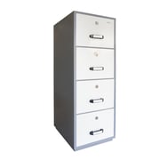 Mahmayi Godrej 4 Drawer Fire Resistant Filing Cabinet with a Self Closing Latch in Each Drawer Without Castor 410kg Mahmayi Godrej 4 Drawer Fire Resistant Filing Cabinet with a Self Closing Latch in Each Drawer Without Castor 410kg