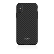 Evutec AER Karbon Case Black With AFIX For iPhone XR