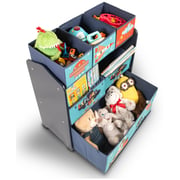 Little Explorer Multi-Bin Toy Organizer With Storage Bins Blue