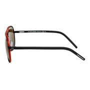 Dior Al13.2 20vrd Pilot Black Fullrim Sunglasses For Men (mirrored Lens)