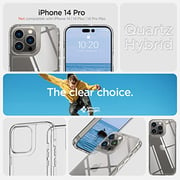 Spigen Quartz Hybrid designed for iPhone 14 PRO case cover (2022) - Crystal Clear