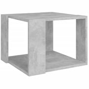 Vidaxl Coffee Table Concrete Grey 40x40x30 Cm Engineered Wood