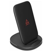 Adonit Wireless Charging Stand Fast Charge & QC4.0+UK Adapter - Black