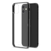 Hyphen Black Frame Clear Case For iPhone 11