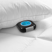 Sharp Pillow Personal Alarm Clock - Wake To Vibration Or Beep! - Use On Nightstand Or Under Pillow! - Great For Travel Or Home Use - Battery Operated - Black Sharp Pillow Personal Alarm Clock - Wake To Vibration Or Beep! - Use On Nightstand Or Under Pillow! - Great For Travel Or Home Use - Battery Operated - Black