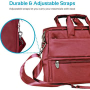 Promate Messenger Bag Red 15.6 inch Laptop