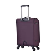 Buy Eminent 4 Wheel Cabin Luggage Trolley Purple V6101 Online in UAE