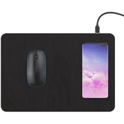 Glassology Mouse Pad With Wireless Charger Black