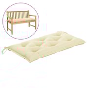 Vidaxl Garden Bench Cushion Cream White 100x50x7 Cm Fabric Vidaxl Garden Bench Cushion Cream White 100x50x7 Cm Fabric