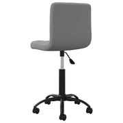 Vidaxl Swivel Office Chair Dark Grey Velvet Vidaxl Swivel Office Chair Dark Grey Velvet