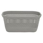 Dea Home Rattan Laundry Basket Grey 45 liter Dea Home Rattan Laundry Basket Grey 45 liter