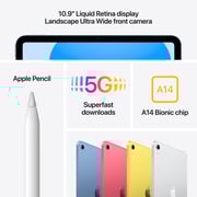 Apple iPad 10th Generation 10.9-inch (2022) - WiFi+Cellular 64GB Pink - Middle East Version Apple iPad 10th Generation 10.9-inch (2022) - WiFi+Cellular 64GB Pink - Middle East Version
