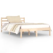 vidaXL Day Bed Solid Wood Pine 120x200 cm