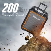 Toreto (TOR-300) Rock 200 Portable Bluetooth Wireless Speaker with Powerful Stereo Sound Toreto (TOR-300) Rock 200 Portable Bluetooth Wireless Speaker with Powerful Stereo Sound