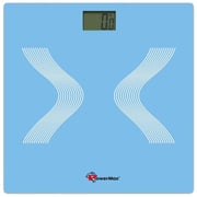PowerMax Digital Bathroom Weight Scale blue 180kg