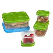 Rubbermaid Lunchblox Sandwich Kit, Green 1806231,Green, Blue Rubbermaid Lunchblox Sandwich Kit, Green 1806231,Green, Blue