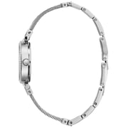 Guess Mini Soho Silver Stainless Steel Analog Watch For Women W1009L1 Guess Mini Soho Silver Stainless Steel Analog Watch For Women W1009L1