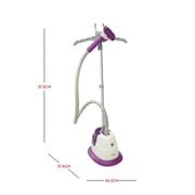 Nobel Garment Steamer White 1.3 Litre 1500w Telescopic Pole Auto Shutoff Nobel Garment Steamer White 1.3 Litre 1500w Telescopic Pole Auto Shutoff