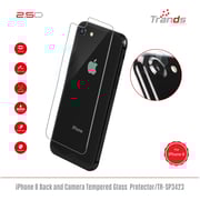Trands Back Tempered Glass Protector For Apple iPhone 8 - SP3423 Trands Back Tempered Glass Protector For Apple iPhone 8 - SP3423