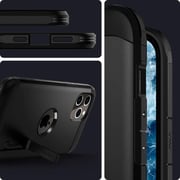 Spigen Tough Armor Designed For iPhone 12 Pro Max Case/Cover With Extreme Impact Foam Black Spigen Tough Armor Designed For iPhone 12 Pro Max Case/Cover With Extreme Impact Foam Black