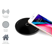 Cygnett Powerbase Qi Wireless 10w Desk Charger - Black Cygnett Powerbase Qi Wireless 10w Desk Charger - Black