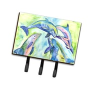 Caroline's Treasures 8548Th68 Dolphin Leash Or Key Holder, Triple, Multicolor Caroline's Treasures 8548Th68 Dolphin Leash Or Key Holder, Triple, Multicolor