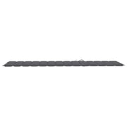 vidaXL Sun Lounger Cushion Anthracite 200x60x3 cm Fabric vidaXL Sun Lounger Cushion Anthracite 200x60x3 cm Fabric